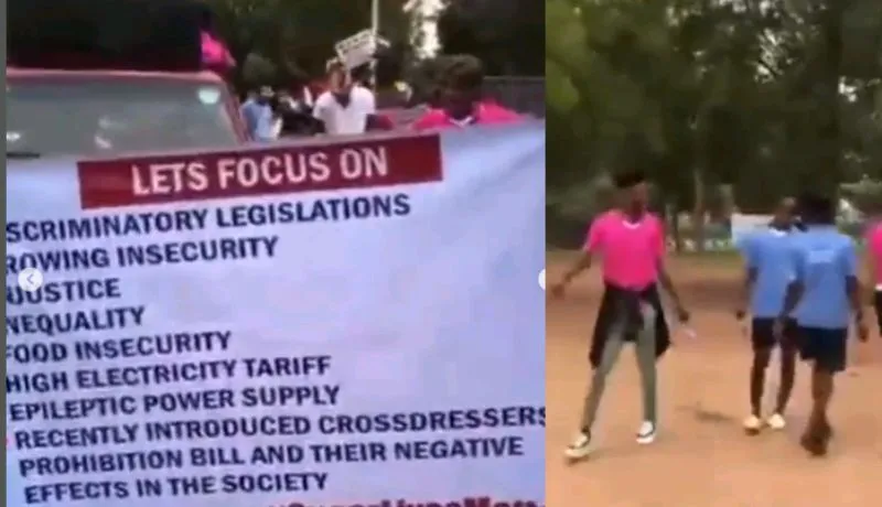 Transgender Holds Public Protest in Abuja Community