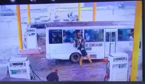 Corps Members narrowly escape death on POP day