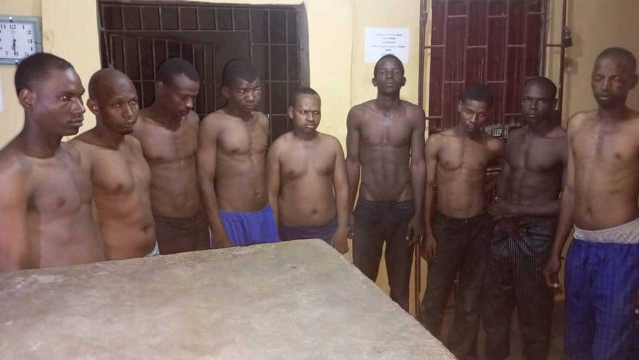 Nine suspected kidnap members nabbed by Ogun Police