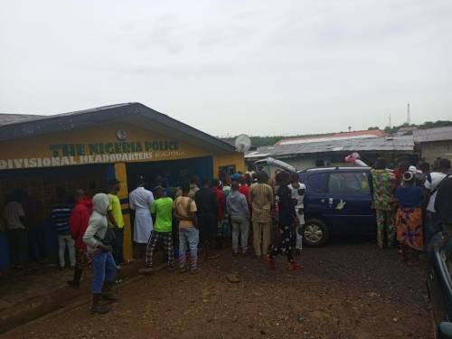 Residents Storm Police Station In Ondo Dump Corpses of Traditional Ruler, and Two Other Victims At Facility