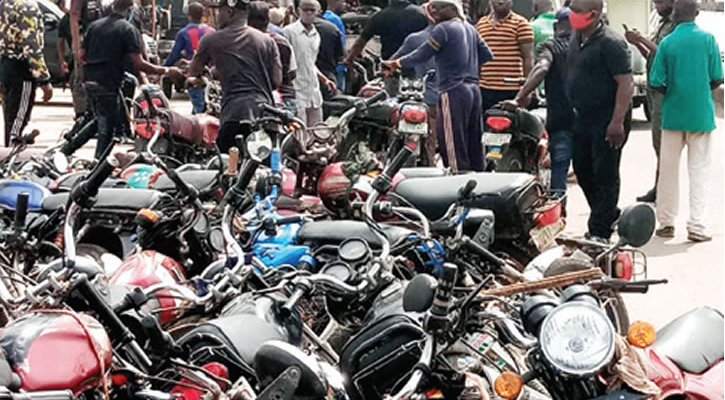 Operation of Commercial Motorcycles Ban in Six LGAs of Lagos State