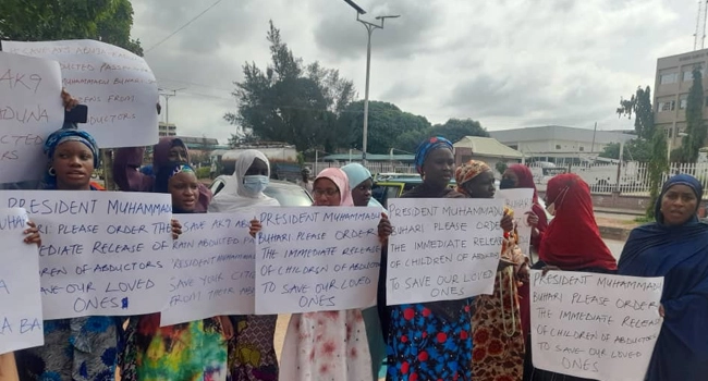 Kaduna Train Attack: Terrorists Threaten To Kill Victims In Seven Days, Relatives Cry Out